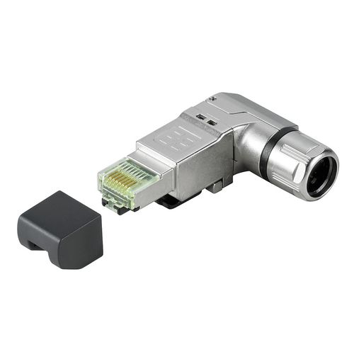 Connecteur de données - RJ45 Seires - Weidmüller - RJ45 / coudé / droit