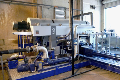 Sécheur de boue - REMOBY  - R.E.M. SRL International Mechanics