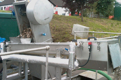Compacteur de déchets stationnaire - RPS - R.E.M. SRL International Mechanics - à vis