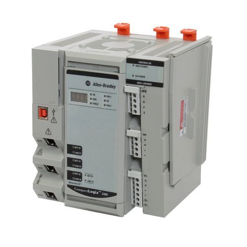 Automate programmable compact - CompactLogix™ 5480 - Allen-Bradley - sur réseau Ethernet / à haute vitesse / temps réel