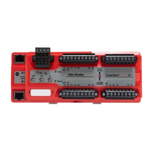 Module d'E/S analogique - 1791 series - Allen-Bradley - Ethernet / distribuée / de sécurité