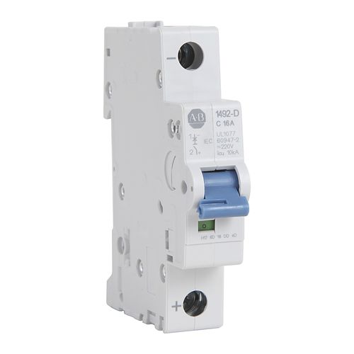 Disjoncteur magnéto-thermique - 1492-D series - Allen-Bradley - contre les courts-circuits / contre les surintensités / haute tension