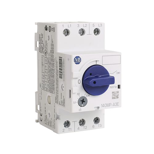 Disjoncteur thermique - 140MP series - Allen-Bradley - contre les courts-circuits / pour surcharge / triphasé