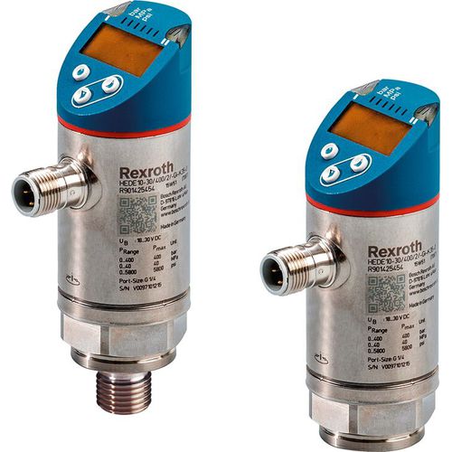 Pressostat électronique - HEDE10-3X/250/2/-GA-K35-V - Bosch Rexroth - Industrial Hydraulics - différentiel / connecteur M12 / fileté
