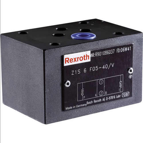 Clapet anti-retour à soupape - Z1S6T05-4X/V - Bosch Rexroth - Industrial Hydraulics - d'étranglement / à action directe / hydraulique
