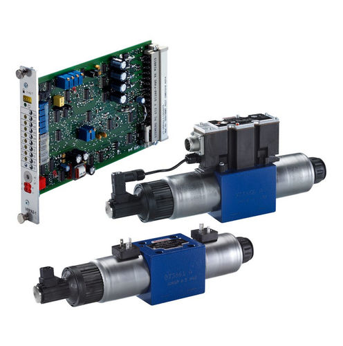 Distributeur hydraulique à tiroir - 4WREE10E75-2X - Bosch Rexroth - Industrial Hydraulics - à commande directe / proportionnel