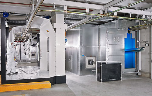 Cabine de poudrage à circuit fermé - Rippert GmbH & Co. KG - à filtre / manuelle