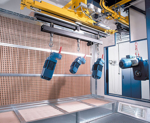 Cabine de peinture à circuit fermé - RTS - Rippert GmbH & Co. KG - à filtre