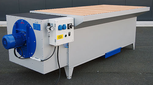 Table aspirante pour meulage - Rippert GmbH & Co. KG