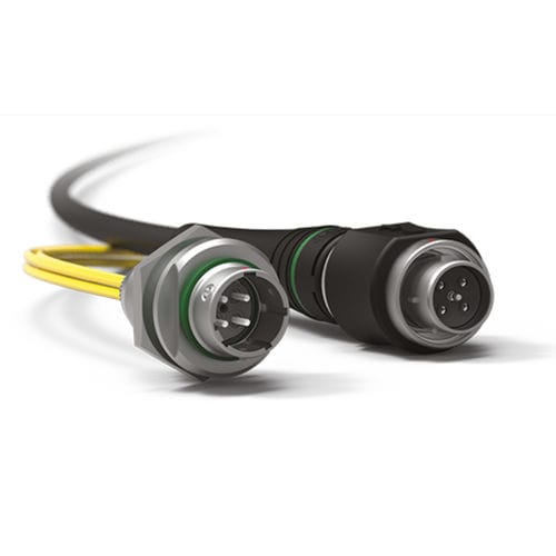 Connecteur de données - Fischer FiberOptic Series - Fischer Connectors - optique / de fibre optique / circulaire