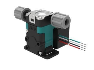 Pompe à membrane - FF 1.12 - KNF - pour gaz / à moteur brushless DC / auto-amorçante