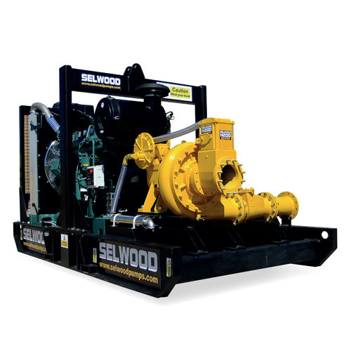 Pompe à rotor - H200 - Selwood - pour eaux chargées / à moteur diesel / auto-amorçante