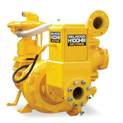 Pompe à rotor - H100HM - Selwood - pour eaux chargées / à moteur diesel / auto-amorçante