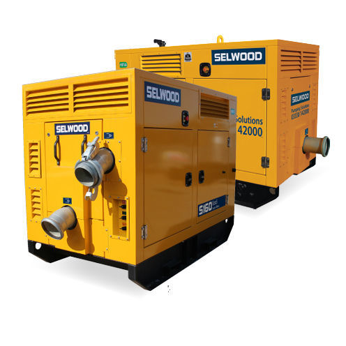 Pompe centrifuge - S160 - Selwood - pour eaux chargées / à moteur diesel / auto-amorçante