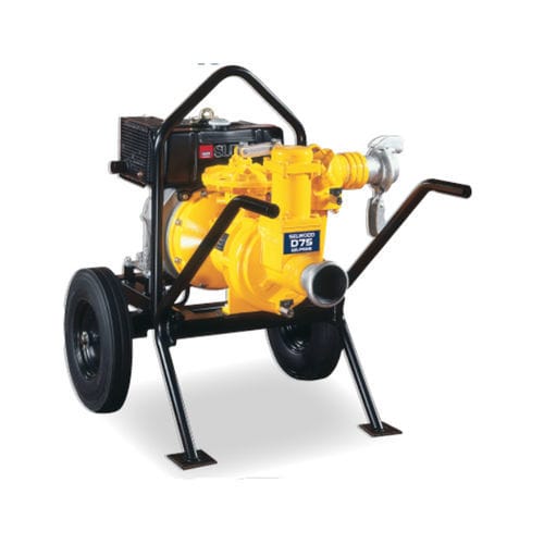Pompe centrifuge - D75 - Selwood - à eau / à moteur diesel / mobile