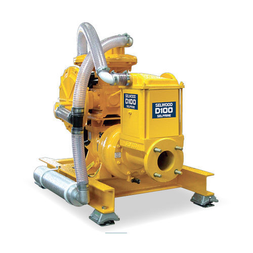 Pompe centrifuge - D100 Twin  - Selwood - pour eaux chargées / diesel / stationnaire