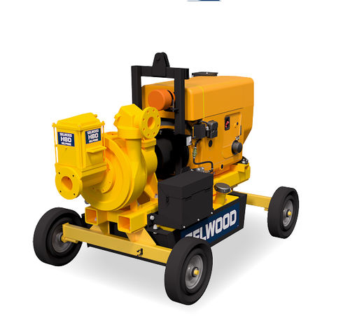 Pompe centrifuge - H80 - Selwood - pour eaux usées / à moteur diesel / auto-amorçante
