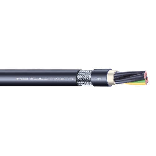 Câble électrique d'alimentation - POWER 1000 C TPE 1 kV - TSUBAKI KABELSCHLEPP - isolé / résistant à l'huile / résistant aux UV