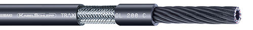 Câble optique de données - CONTROL 200 C - TSUBAKI KABELSCHLEPP - isolé / résistant à l'huile / résistant aux UV