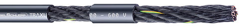 Câble optique de données - CONTROL 400 600 V - TSUBAKI KABELSCHLEPP - isolé / résistant à l'huile / résistant aux UV