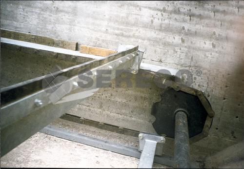 Racleur à chaîne - RC - SERECO  - pour traitement d'eaux usées / de boue