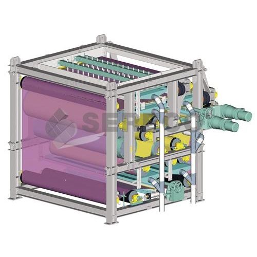 Filtre-presse à bande - NPF_MP - SERECO  - automatique / haute pression / pour traitement de boue