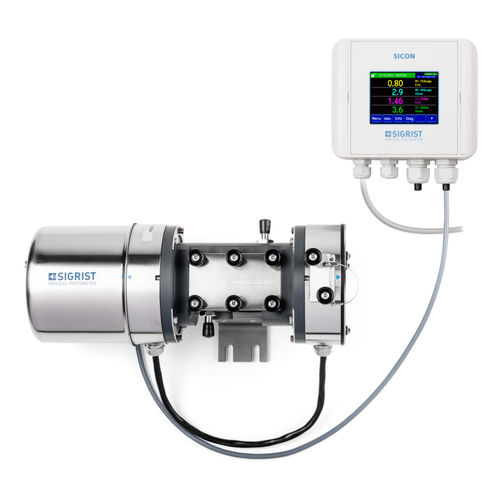 Appareil de mesure de concentration - COLORPLUS 2 - SIGRIST-PHOTOMETER AG - de débit / à eau / COD