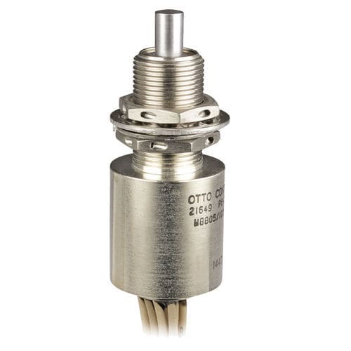 Contact fin de course en acier inoxydable - P6 series - OTTO - avec plongeur / robuste