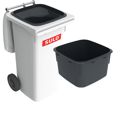Conteneur à déchets en plastique - VARIO - SULO Umwelttechnik GmbH  - pour déchets dangereux / avec couvercle / avec poignée