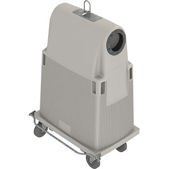 Conteneur à déchets en acier - MOVEA - SULO Umwelttechnik GmbH  - pour papier / à 4 roues