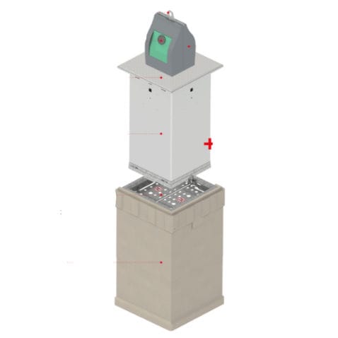 Conteneur à déchets en acier - M4 - SULO Umwelttechnik GmbH  - pour déchets industriels