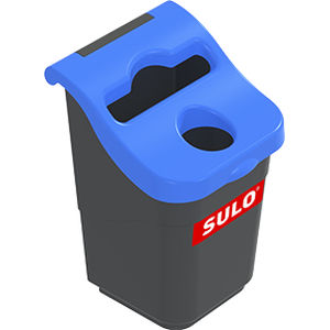 Poubelle en plastique - BUROCITY - SULO Umwelttechnik GmbH  - pour déchets ménagers / pour papier / avec couvercle rond