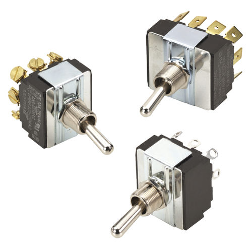 Interrupteur à bascule - H series - Carling Technologies - 3 pôles / standard / ultra robuste