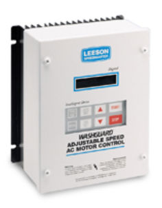 Variateur de fréquence vertical - Micro series - LEESON Electric - programmable / compact
