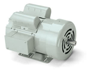 Moteur asynchrone - LEESON Electric - AC / monophasé / 220 V