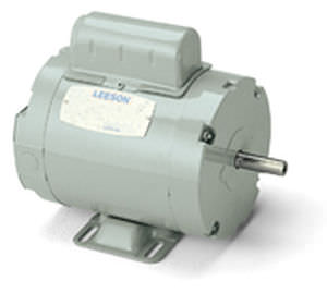 Moteur asynchrone - LEESON Electric - AC / 220 V / à condensateur de démarrage