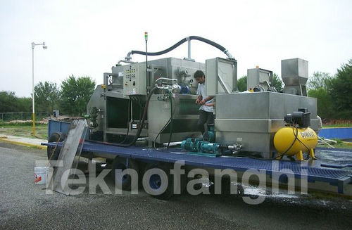 Filtre-presse à bande - MONOBELT® - Teknofanghi s.r.l.  - automatique / pour traitement des eaux usées / pour traitement de boue