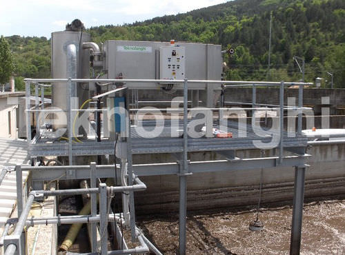 Épaississeur à vis - SCRUDRAIN® - Teknofanghi s.r.l.  - pour installation de traitement des eaux usées
