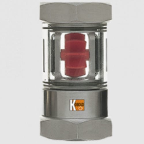 Indicateur de débit - DAA - KOBOLD Messring GmbH - à rotor / en verre