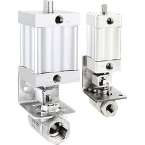Actionneur électrique - Val-U-Act - Compact Automation Products - rotatif / à ressort de rappel / de sécurité