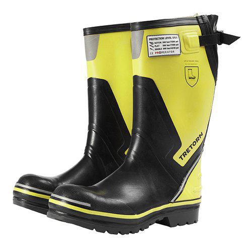 Bottes de sécurité pour pompier - 5652025 - TST Sweden AB  - étanche / en caoutchouc