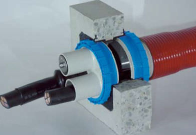 Presse-étoupe en plastique - KD 150 - UGA System-Technik - résistant au feu / encastré