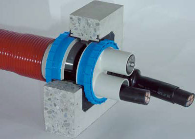 Presse-étoupe en plastique - KD 110 - UGA System-Technik - résistant au feu / encastré