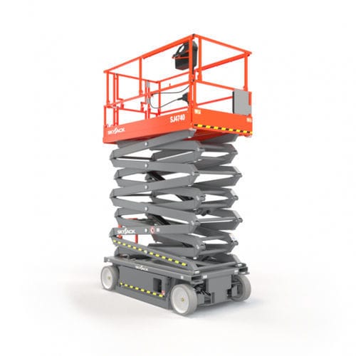 Nacelle élévatrice à ciseaux mobile - SJ4740 - Skyjack - électrique / pour l'intérieur / pour applications industrielles