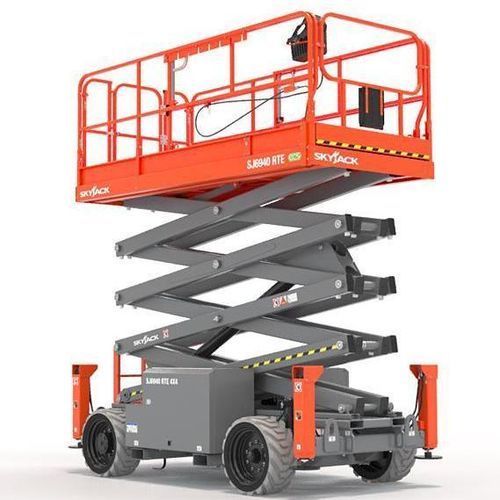 Nacelle élévatrice à ciseaux mobile - SJ6940 RTE - Skyjack - à roues / automotrice / complètement électrique