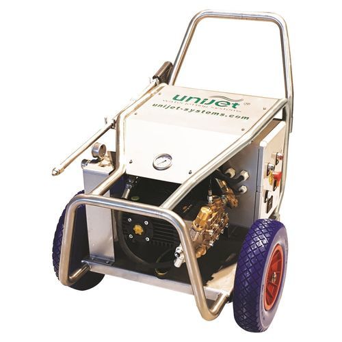 Nettoyeur haute pression à eau froide - 500E15 JET - UNIJET SYSTEMS  - triphasé / mobile / en acier inoxydable