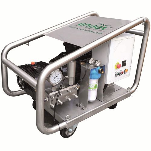 Nettoyeur haute pression à eau froide - 1000E15 JET - UNIJET SYSTEMS  - triphasé / mobile / en acier inoxydable