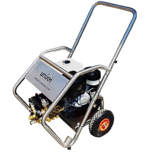 Nettoyeur haute pression à eau froide - 300G15 JET ECO - UNIJET SYSTEMS  - à moteur essence / mobile / en acier inoxydable