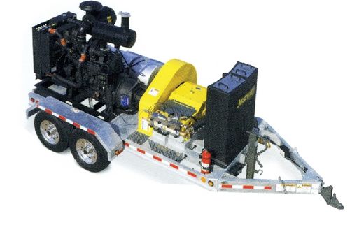 Machine de nettoyage à eau - max. 2 800 bar | JET – X 4200 series - UNIJET SYSTEMS  - automatique / de process / pour tuyaux