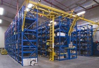 Rayonnage pour charges lourdes - STAK System® - Stanley Vidmar - à palettes / pour produits encombrants / avec pont gerbeur